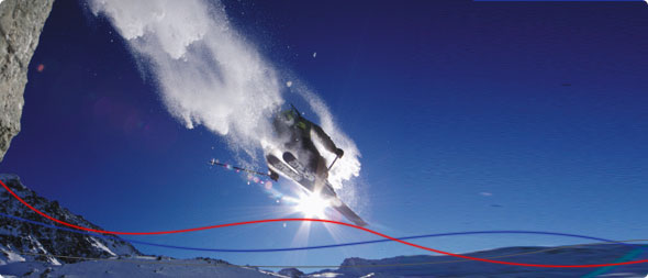 Groupe skieur à ORCIERES MERLETTE